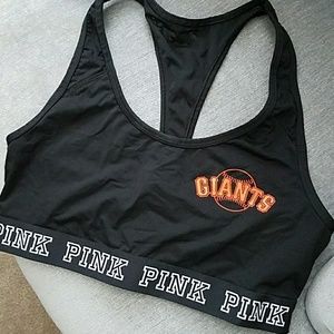 Victoria Secret Pink x SF Giants sports bra BNWOT